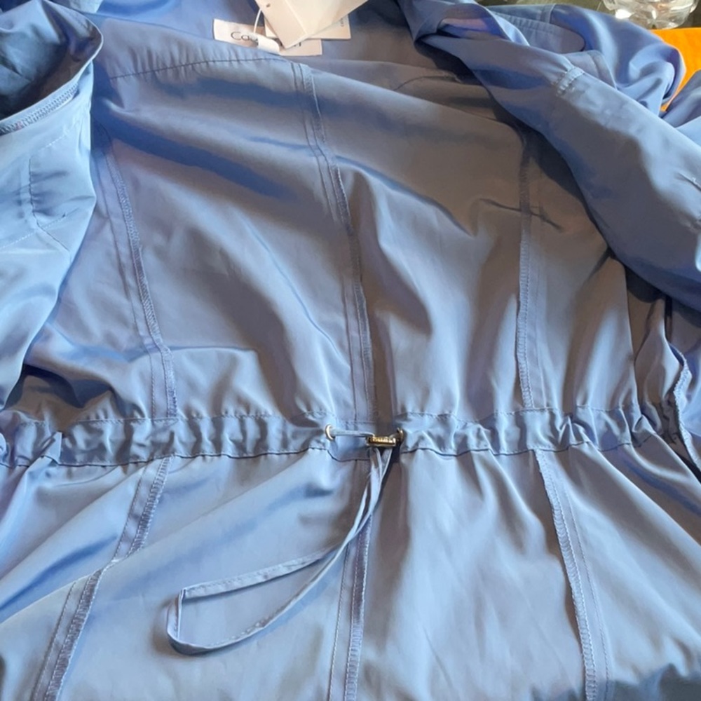 CALVIN KLEIN Blue Jacket Size M, NWT - Picture 12 of 15